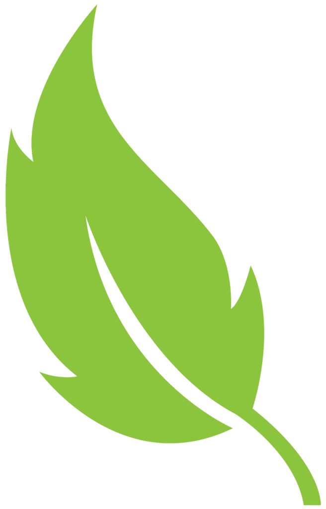 Leaf from the GreenWay Companies logo.